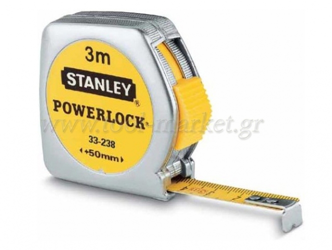 Stanley - Μέτρο Powerlock με κέλυφος ABS 13mm - 3m - Μέτρα - Μετροταινίες